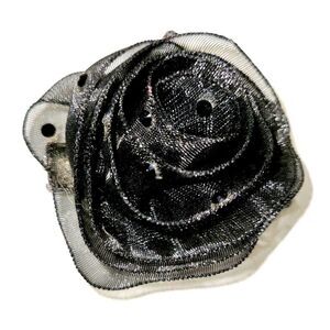 Tarina Tarantino Black Flower Anywhere Clip